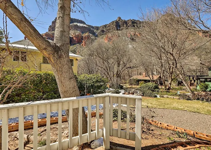 Tranquil Sedona Gem With Patio, Grill And Mtn Views